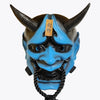 Blue Resin Oni Mask