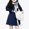 Navy School Girl Uniform