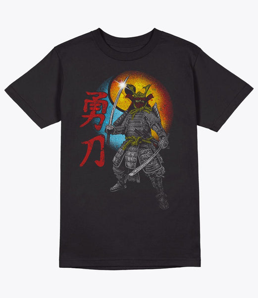 Japanese Samurai Warrior T Shirt Korokai 