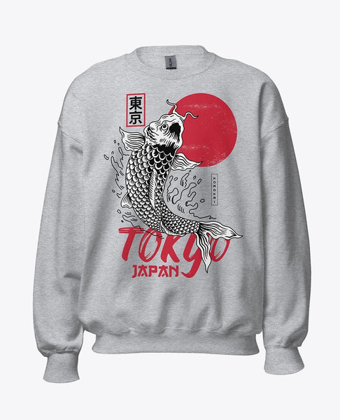 vintage cat × fish × flower sweat Cool Cat Sweatshirt | Cat-Inspired Streetwear with