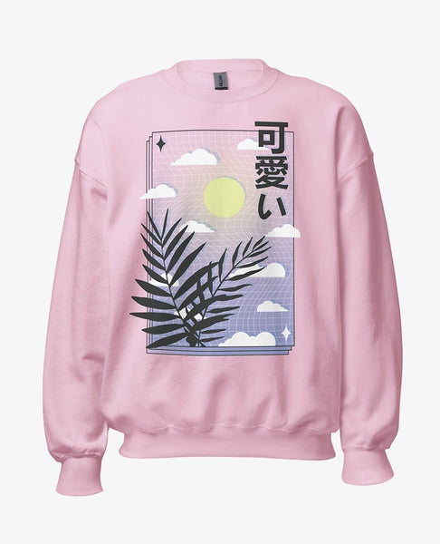 新品 YOASOBI crewneck pullover PINK 新品 YOASOBI crewneck pullover PINK 新品 YOASOBI crewneck