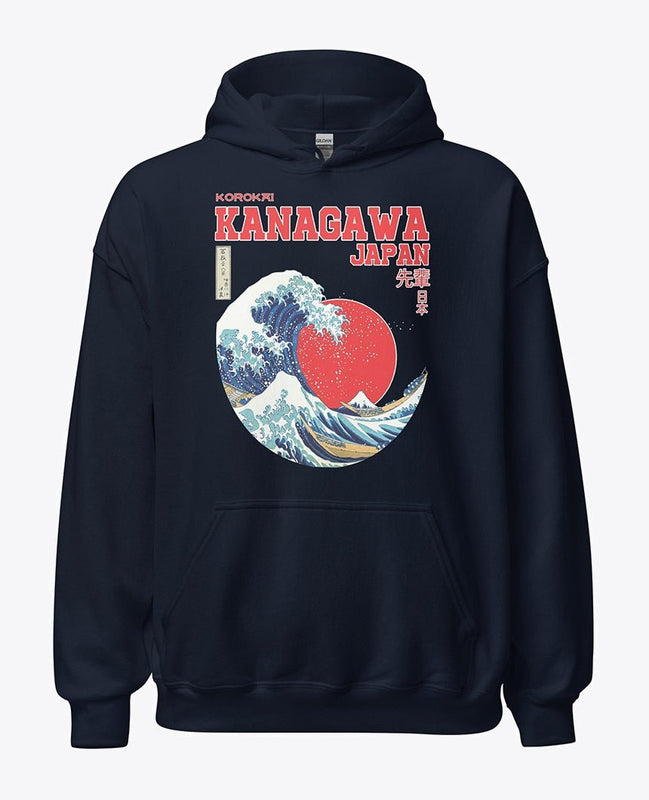 The Great Wave Off Kanagawa Hoodie