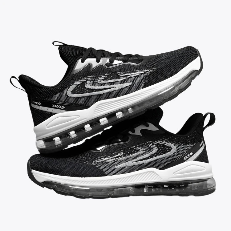 Black And White Running Shoes