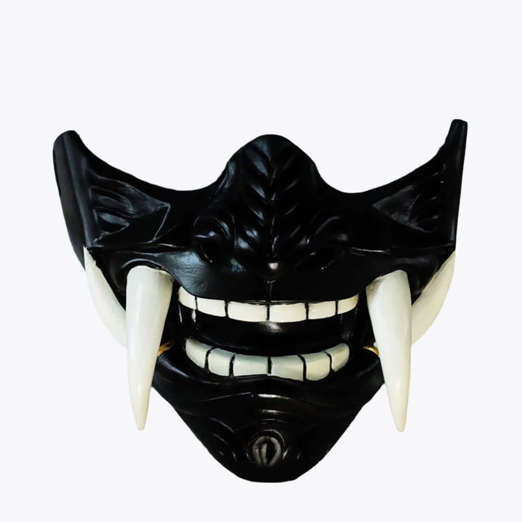 Black Mouth Demon Mask