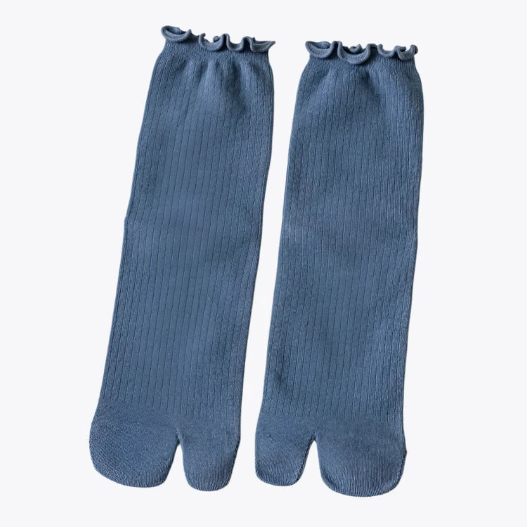 Blue Tabi Socks