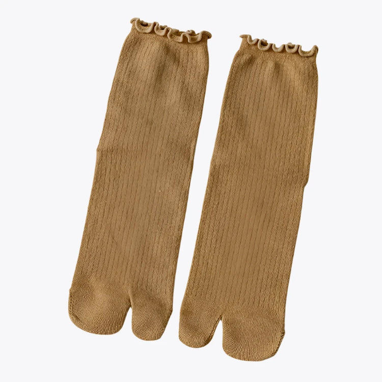 Brown Tabi Socks