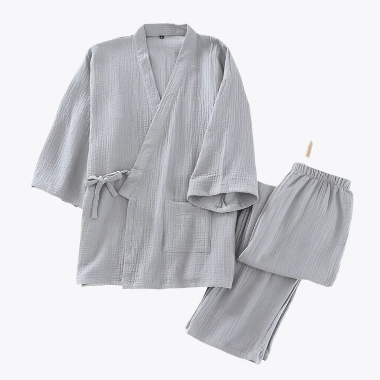 Grey Men's Pyjamas Set