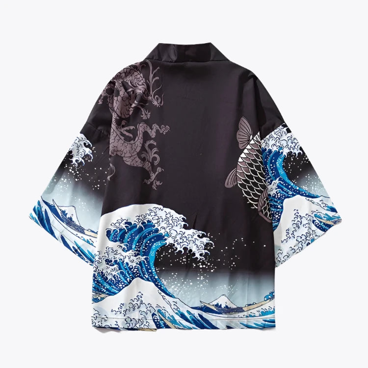 Japanese Great Wave Kimono