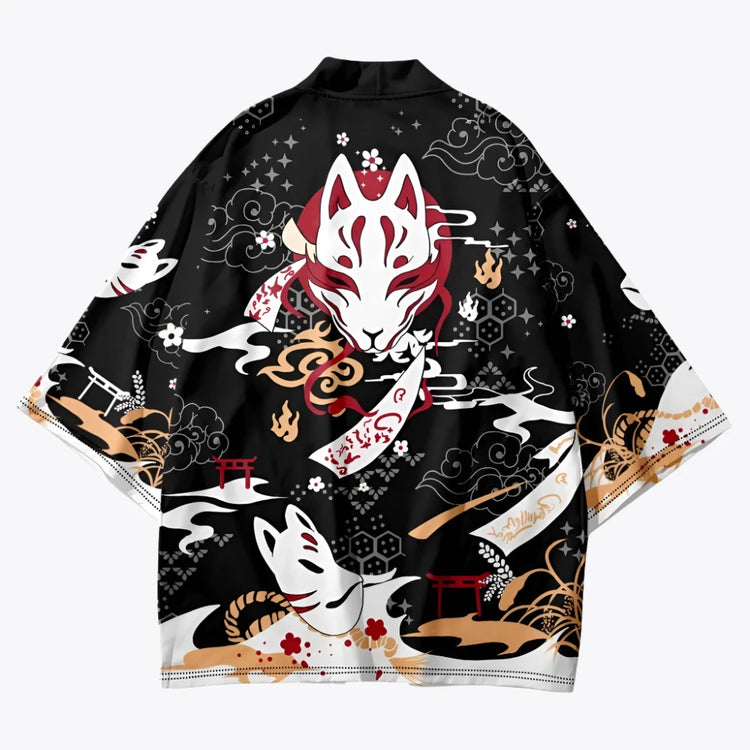 Kitsune Mask Kimono