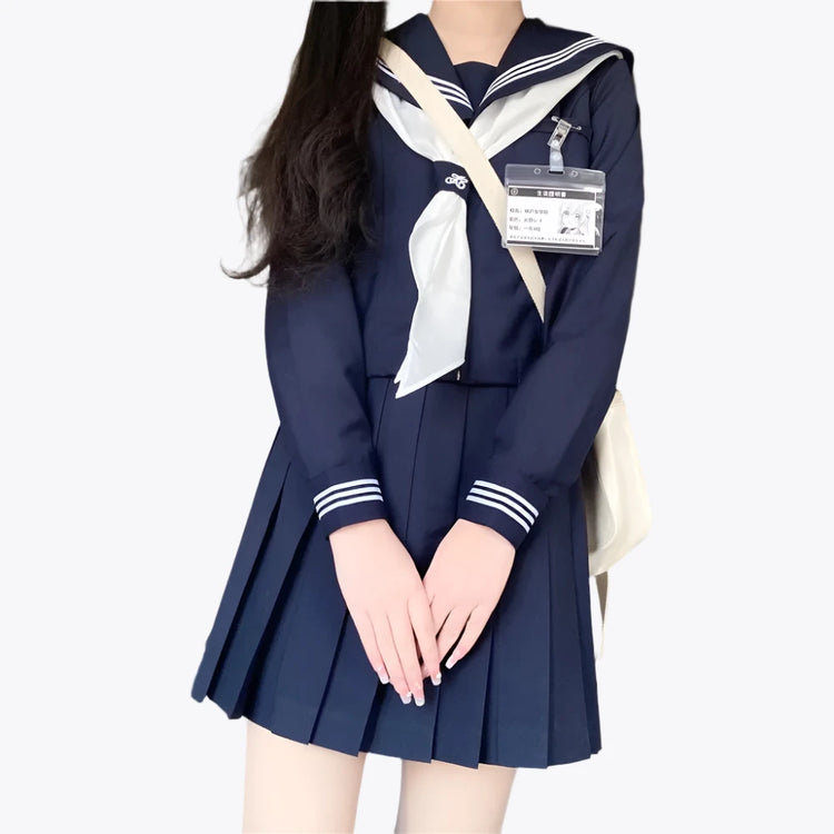 Navy JK School Girl Uniform