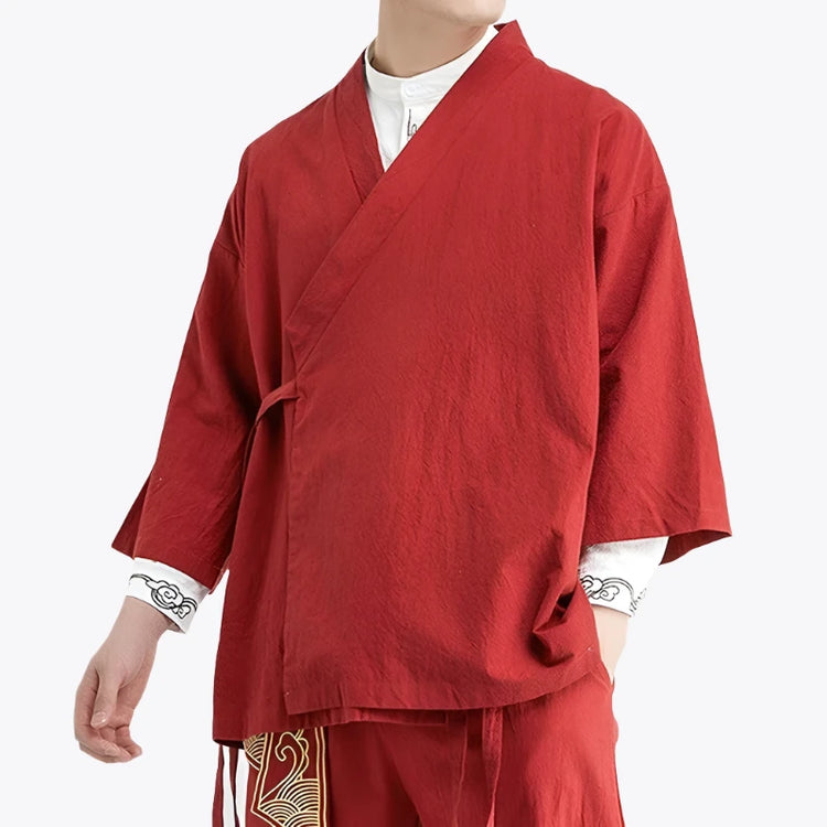 Red Haori Kimono