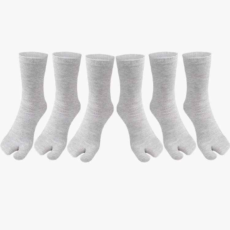 Tabi Grey Socks (3 Pairs)