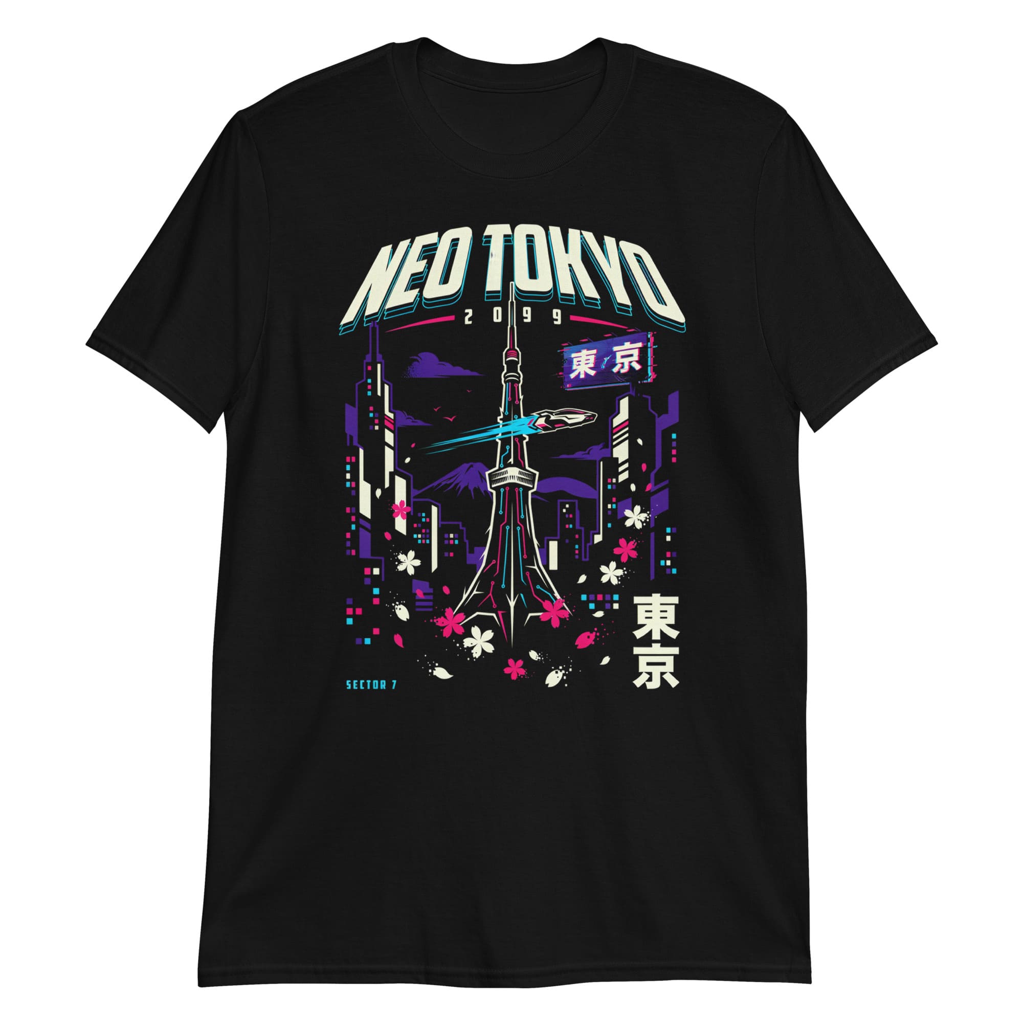 20th CYBER JAPAN KITSUYO Tシャツ Tokyo T-Shirt | Nihonstyle