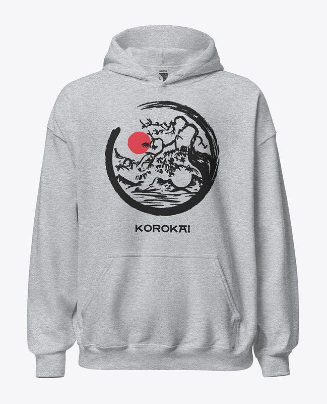 Japanese traditional calligraphy hoodie