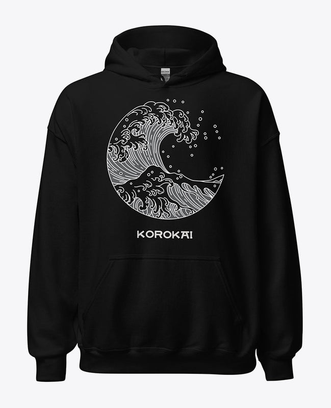 Japanese black hoodie