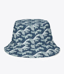 ＜KAMIYA＞Wave OX Bucket Hat KAMIYA Wave Ox Bucket Hat - Black | Garmentory