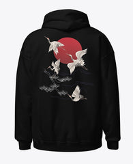 japanese-crane-hoodie-