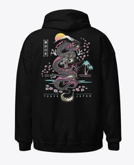 Japanese 2025 dragon hoodie