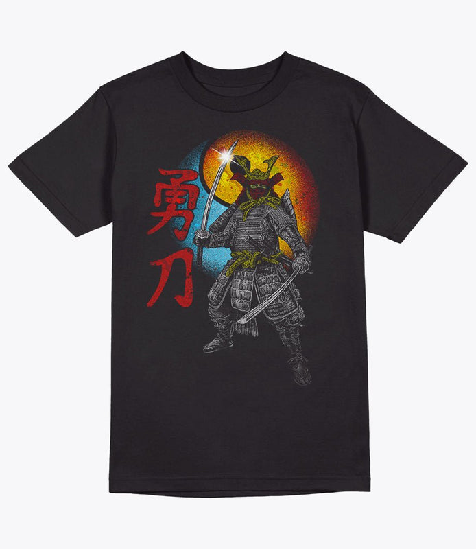 Japanese samurai warrior t-shirt