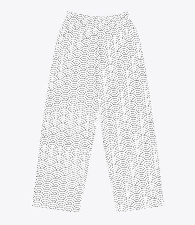 Japanese white pants