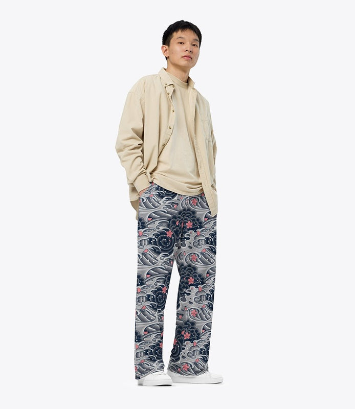 Japanese wide pants