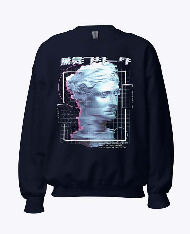 Kanji Vaporwave Sweater