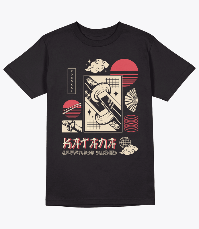 Streetwear Katana Sword Shirt | Korokai