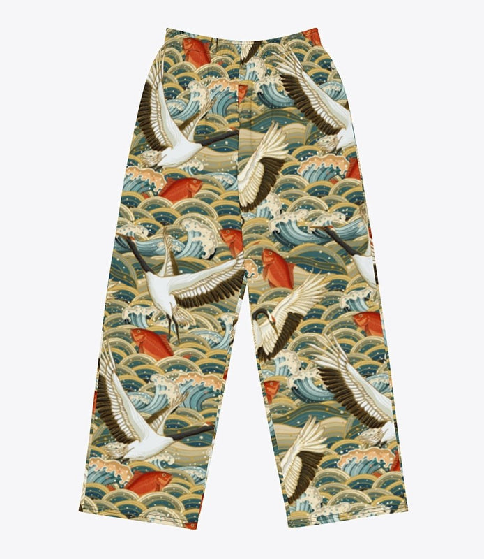 Vintage Japanese crane pants